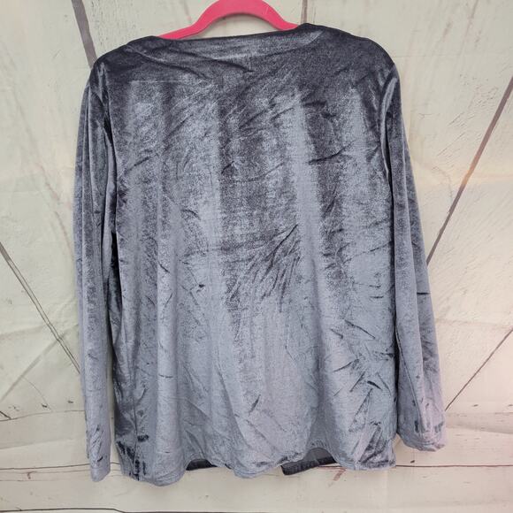 Hartman Sport Blue Velour 2-Piece Outfit - Size Small - Picture 3 of 8